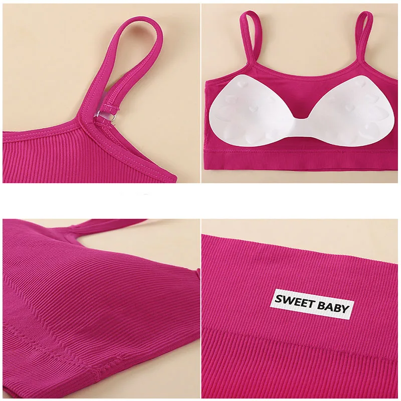 Women Seamless Yoga Sets Summer Fitness Workout Suits Sport Bra High Waist Leggings Sexy Outfits 2024 Female Casual Sportswear