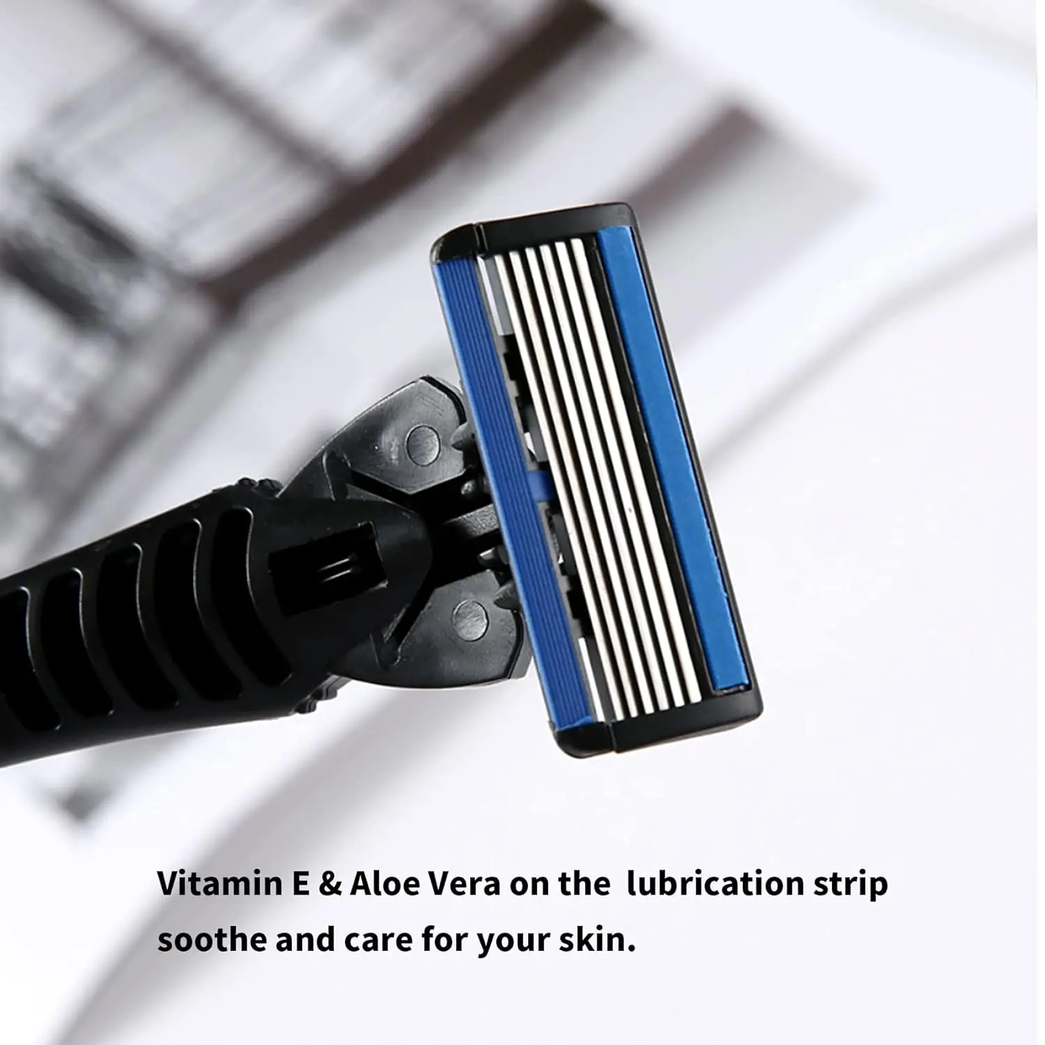 Razor Classic 6 Layer Safety Razor for Mens Shaving&Womens Hair Removal Shaving Blades Manual Shaver