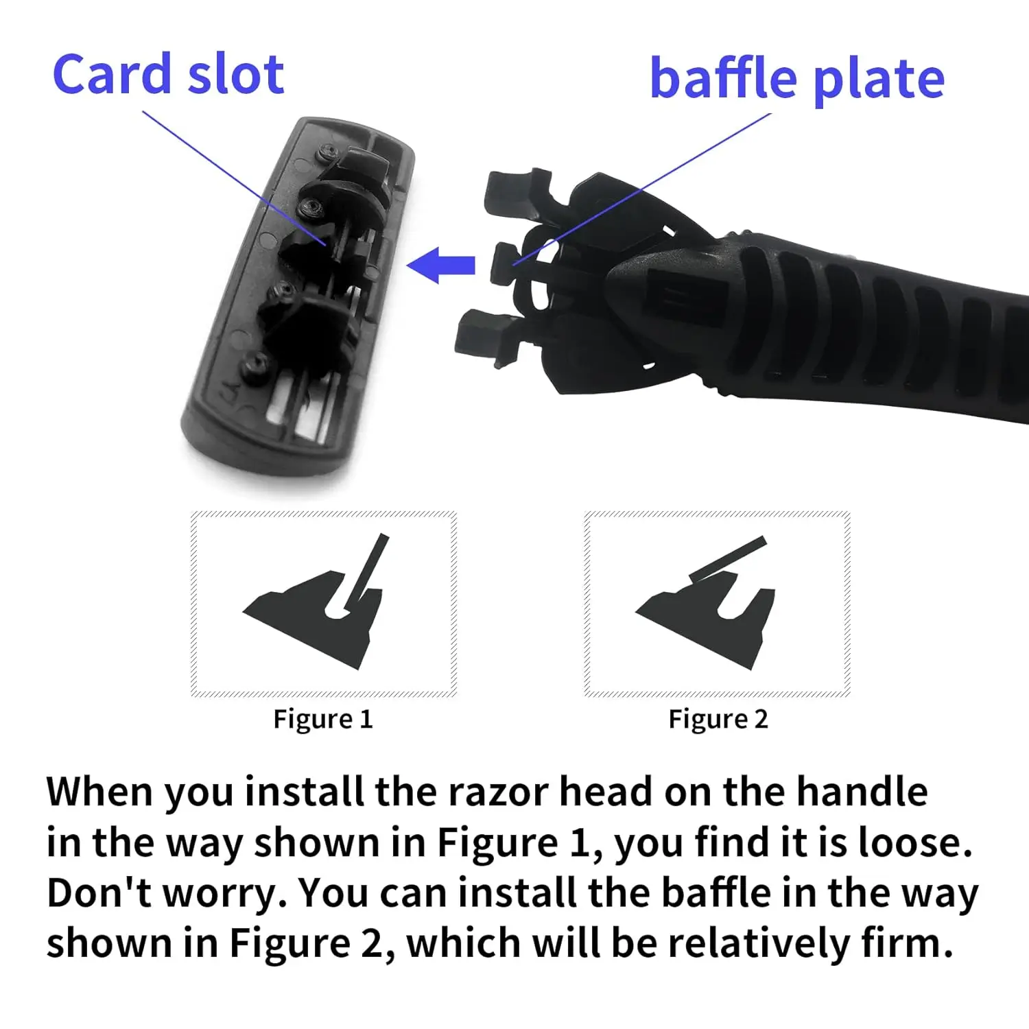 Razor Classic 6 Layer Safety Razor for Mens Shaving&Womens Hair Removal Shaving Blades Manual Shaver