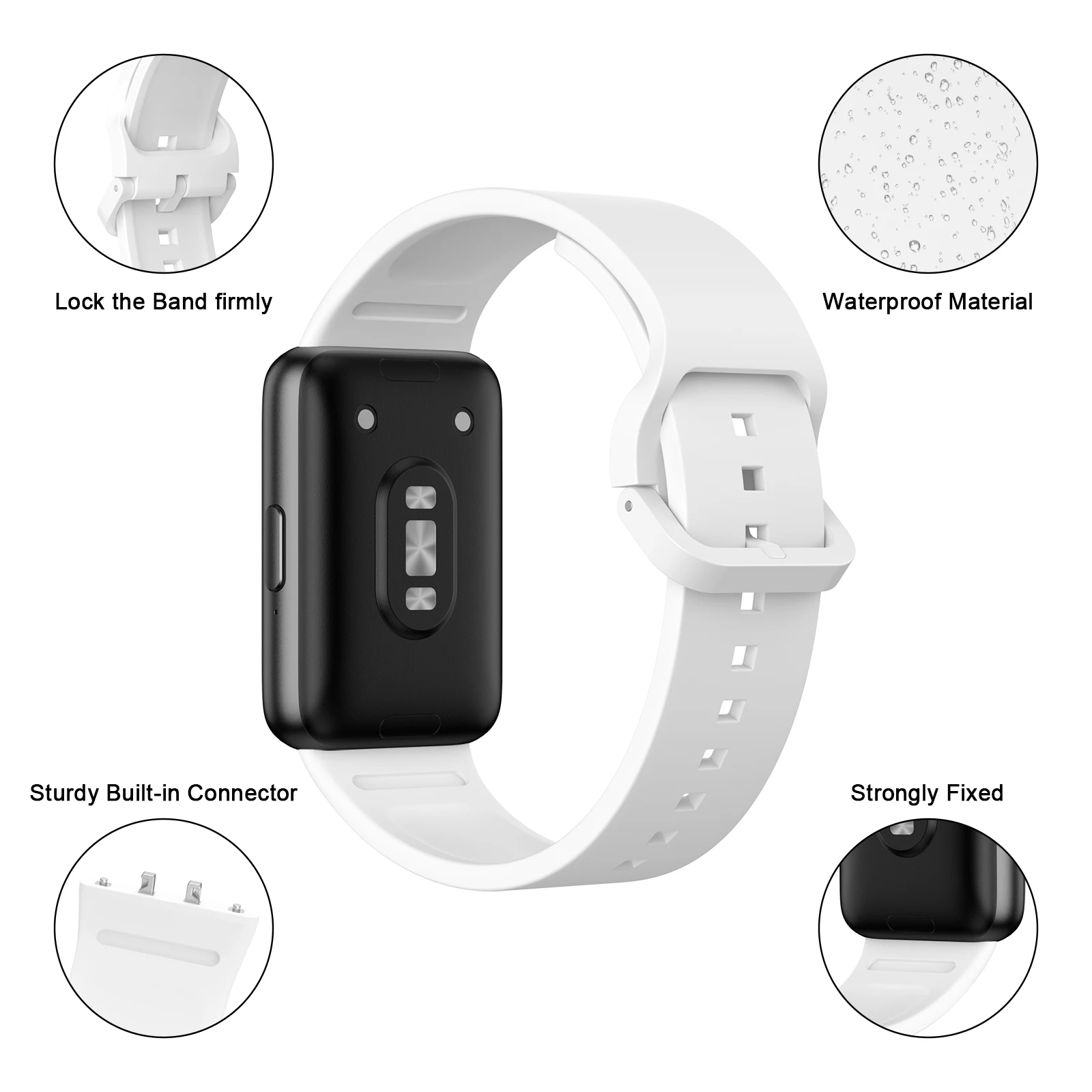 Soft Silicone Strap For Samsung Galaxy Fit 3 Watch Bracelet Replacement Sport Watchband For Samsung Galaxy Fit3 Band Accessories