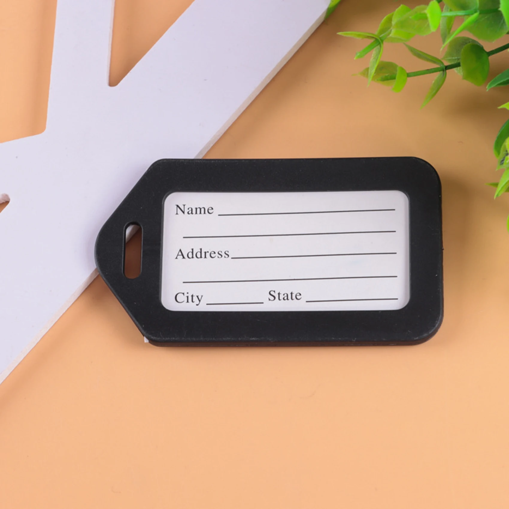 1-10PCS Luggage Tag Boarding Shipping Plastic Baggage Tags Travel Accessory Women Men Suitcase ID Address Name Holder Bag Label