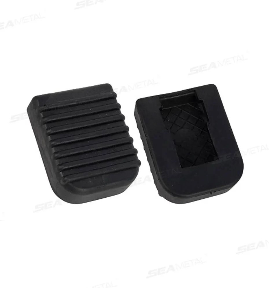SEAMETAL Motorcycle Footrest Pad Soft Rubber Pad For Scooter Base Plate Anti-slip Pads Motorcycle Base Bracket Extension Foot