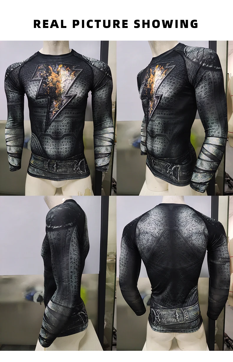 Cody Lundin Mock Neck Men Compression Long Sleeve Fitness Shirt Grappling Boxing Jersey, MMA Jitsu BJJ Rash Guard With Anti Slip