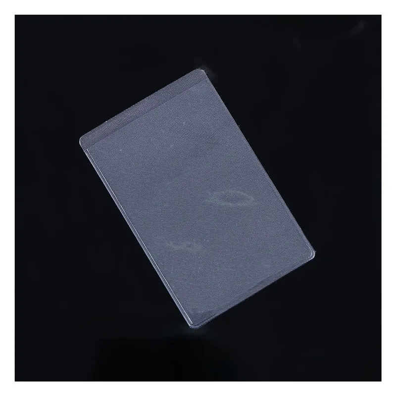 1/5/10PCS Women Men Credit Card Case ID Business Card Holder Bag Protection Document Id Badge Transparent Card Cover Holder PVC