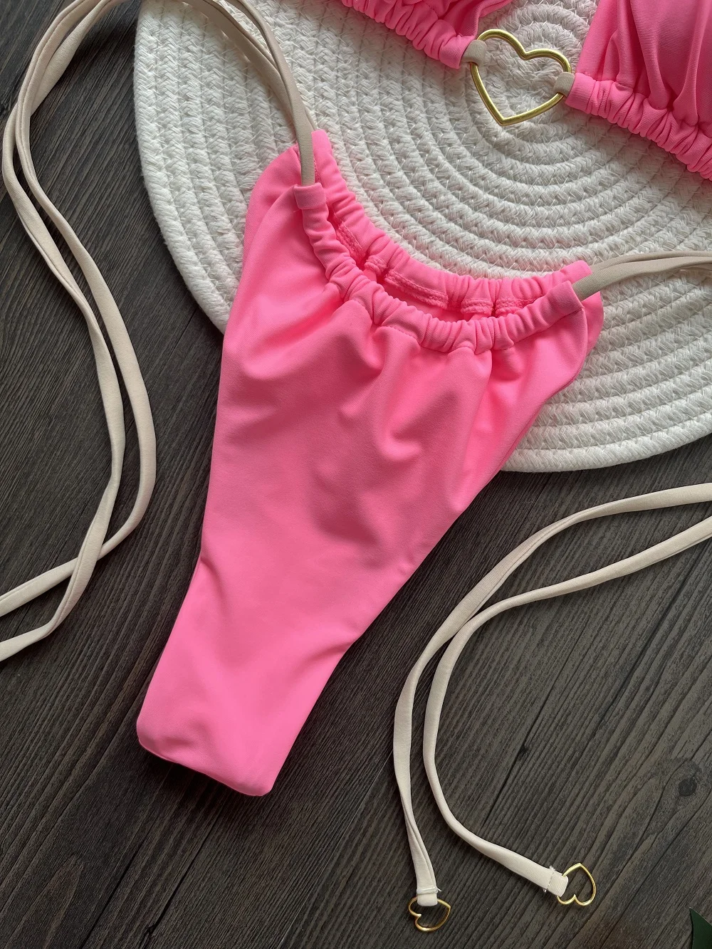 RUOTONSEPT Sexy Halter Solid color Bikini Set Women's Swimsuit Two-piece Triangle Thong Swimwear Bathing Suit Brazilian Biquinis