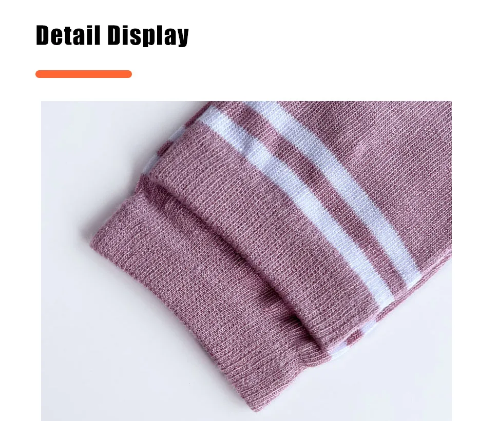 1/5 Pairs Five Finger Socks Women Girl Striped Cotton Solid Sweat-Absorbing Soft Endurable Toe Short Socks Student 4 Seasons