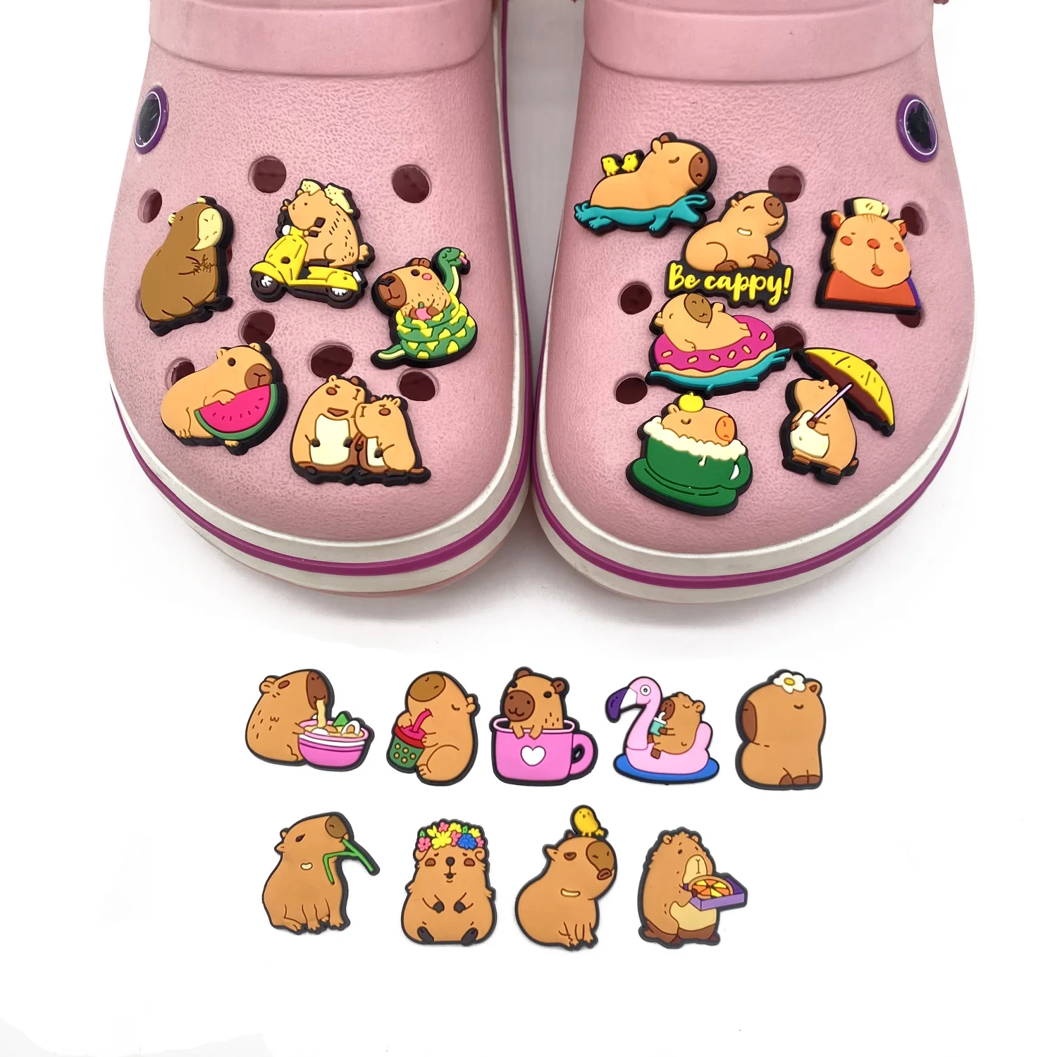 Shoe Charms animal sea wave shark Salamander tortoise Pins PVC DIY Sandals Accessories for Clogs Kids Party Favors X-mas Gifts