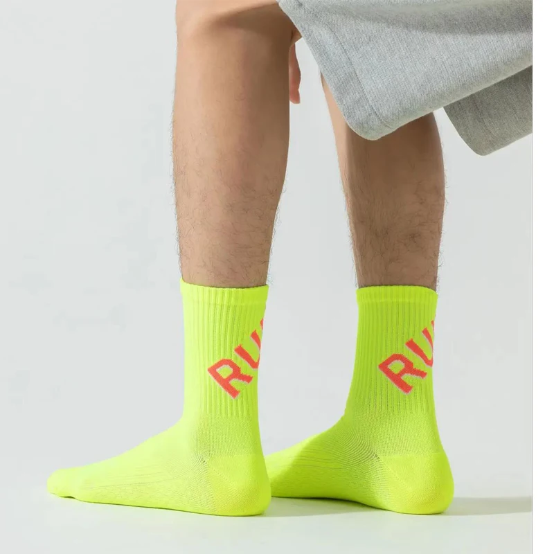 1/3 Pair Of Running Socks For Men And Women, Short Tube Towel Bottom Sports, Low Top Marathon, Fitness Basketball Pressure Socks