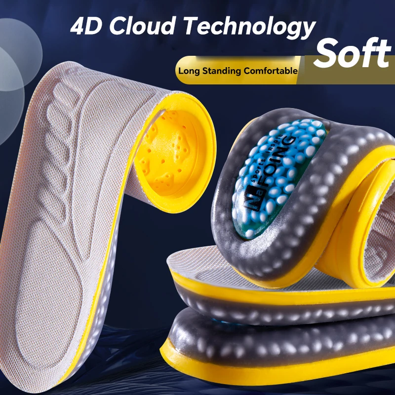 Sport Insoles Arch Support Breathable Technology Design Shock Absorption Shoes Pad Outdoor Running Rzoom Air Cushion Insole