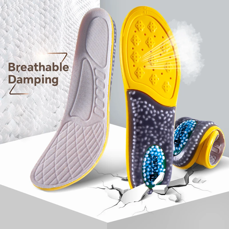 Sport Insoles Arch Support Breathable Technology Design Shock Absorption Shoes Pad Outdoor Running Rzoom Air Cushion Insole
