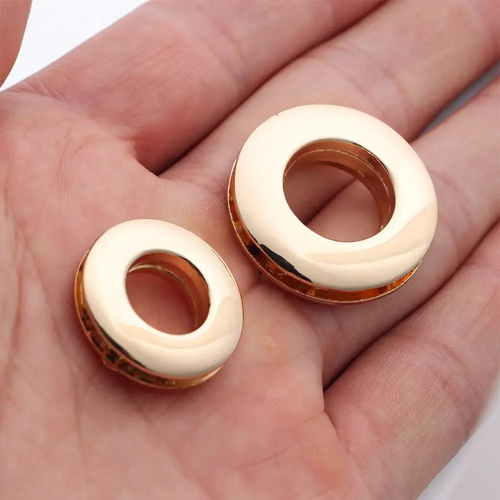 Ornament Accessories Alloy Grommets With Screws Leathercraft Alloy Hole Metal Eyelets Eyelet Button Handbag Buckle