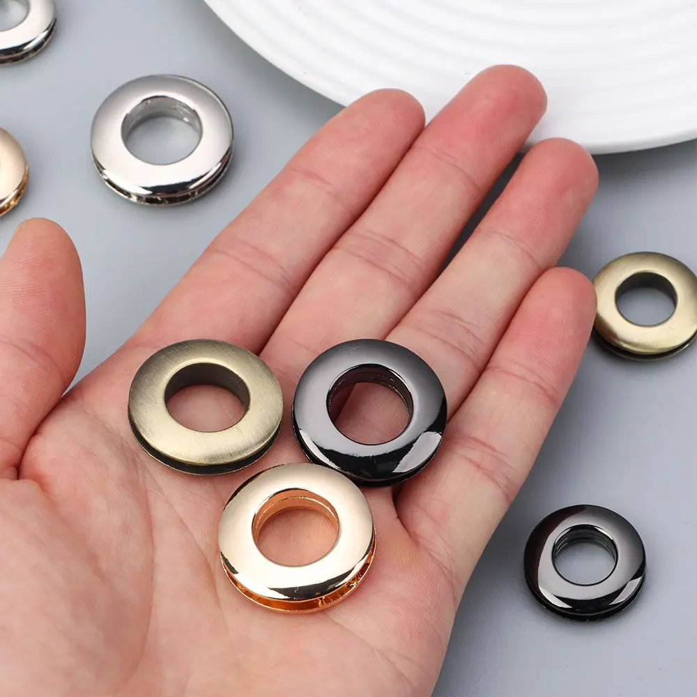 Ornament Accessories Alloy Grommets With Screws Leathercraft Alloy Hole Metal Eyelets Eyelet Button Handbag Buckle