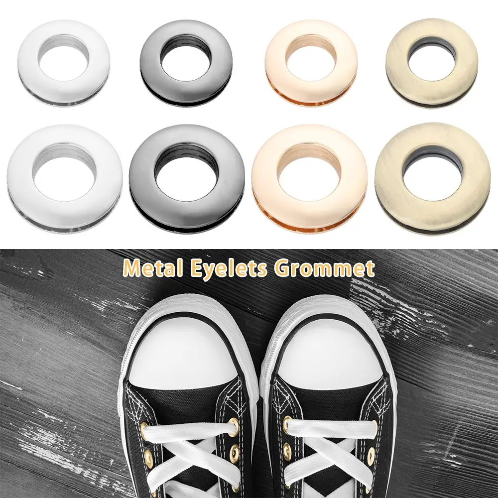 Ornament Accessories Alloy Grommets With Screws Leathercraft Alloy Hole Metal Eyelets Eyelet Button Handbag Buckle