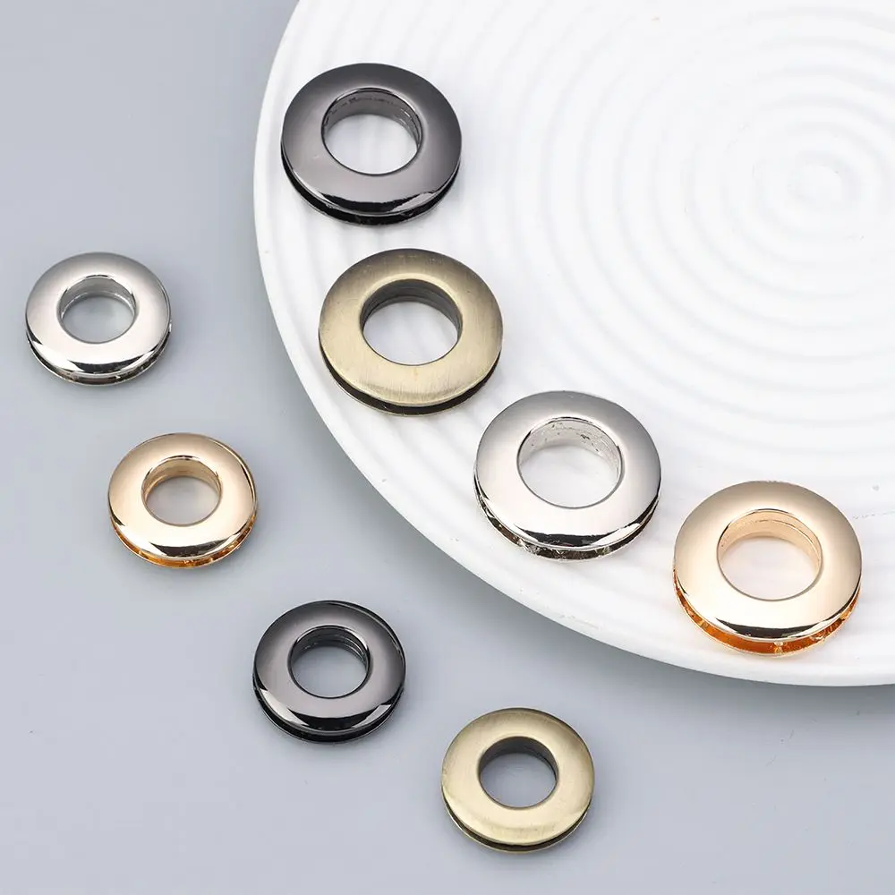 Ornament Accessories Alloy Grommets With Screws Leathercraft Alloy Hole Metal Eyelets Eyelet Button Handbag Buckle
