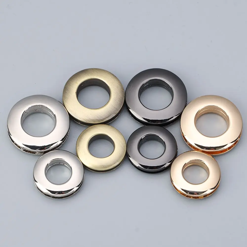 Ornament Accessories Alloy Grommets With Screws Leathercraft Alloy Hole Metal Eyelets Eyelet Button Handbag Buckle