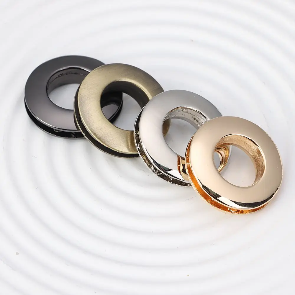 Ornament Accessories Alloy Grommets With Screws Leathercraft Alloy Hole Metal Eyelets Eyelet Button Handbag Buckle
