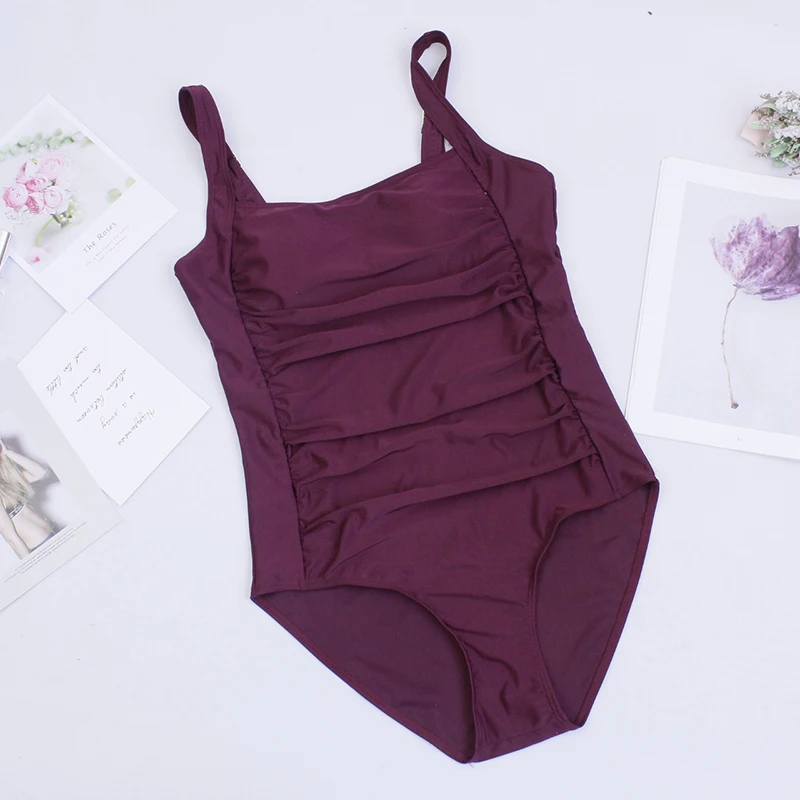 Sexy One-Piece Women Swimsuit 2024 Push Up Plus Size Swimwear Tummy Control Monokini Swimming Beach Wear Vintage Bathing Suit