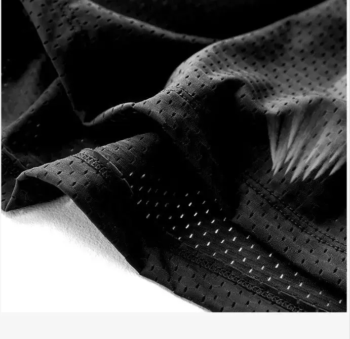 1 PC Men's Ice Silk Mesh Tank Tops Gym Stringer Transparent Bodybuilding Sleeveless Shirt Fitness Vest Male mesh Muscle Singlets