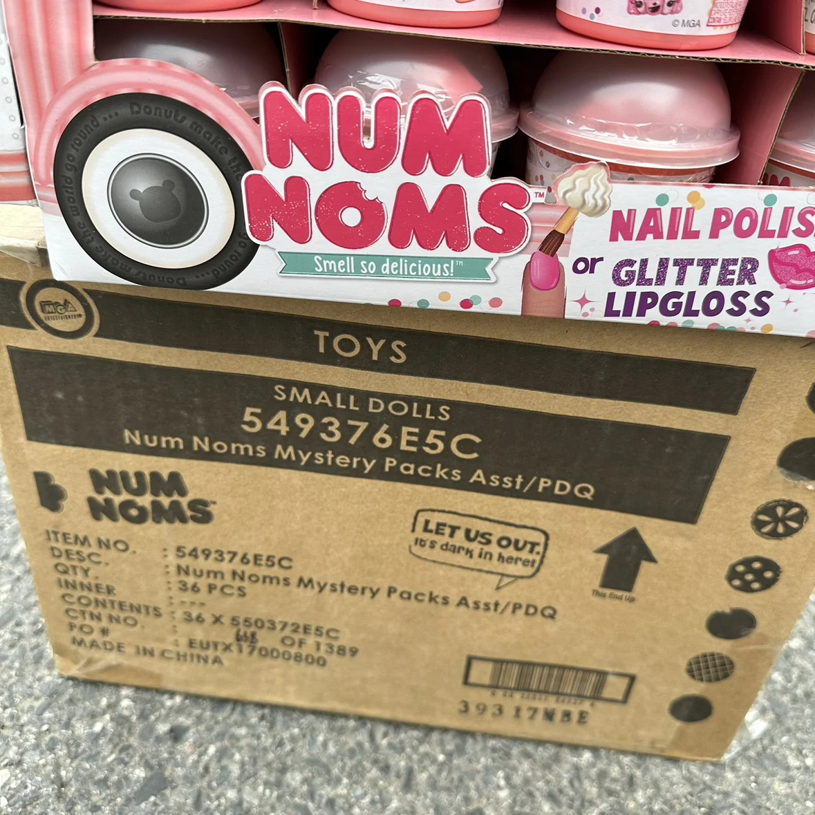 NumNoms Blind Box Toy Smell So Delicious Snackables Snow Cones Series Cute Pet Doll Collectible Toys Children's Surprise Gift