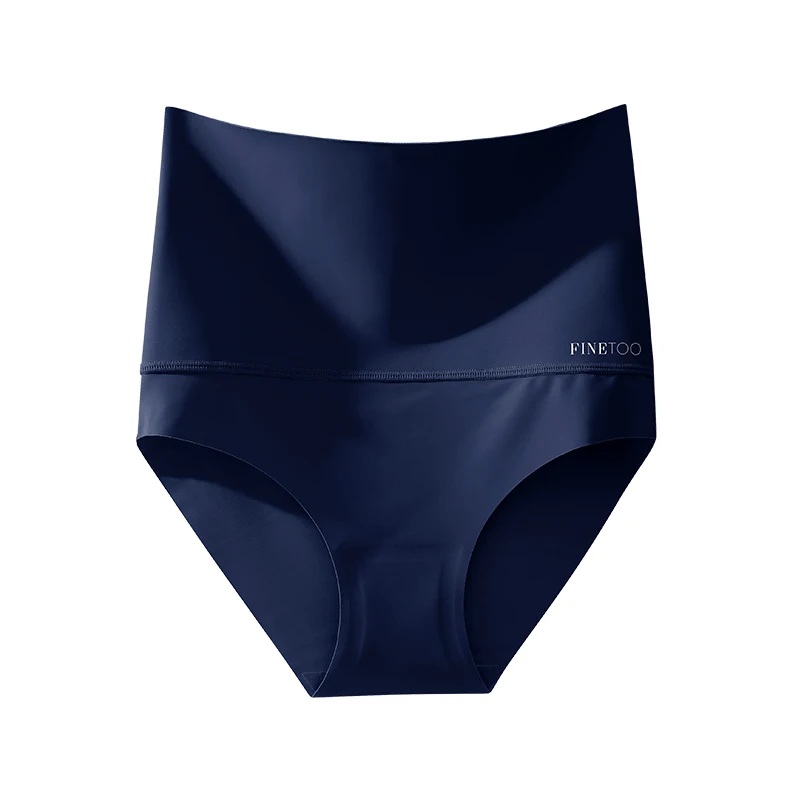 FINETOO Seamless High Waist Panties Women's Abdomen Hip Lift Briefs Body Shaping Lingerie Pants Plus Size Breathable Underwear