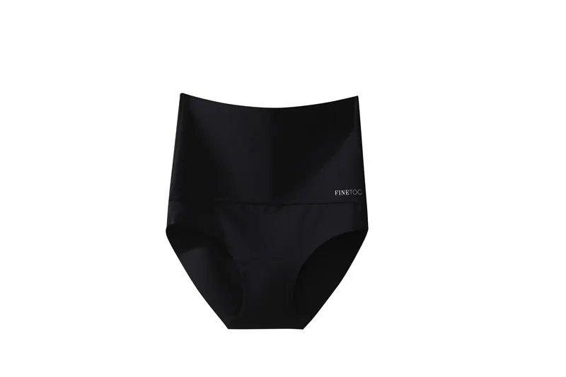 FINETOO Seamless High Waist Panties Women's Abdomen Hip Lift Briefs Body Shaping Lingerie Pants Plus Size Breathable Underwear