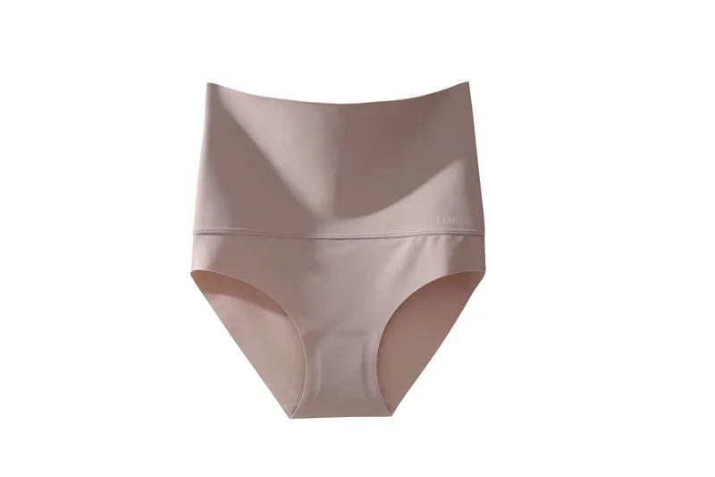 FINETOO Seamless High Waist Panties Women's Abdomen Hip Lift Briefs Body Shaping Lingerie Pants Plus Size Breathable Underwear