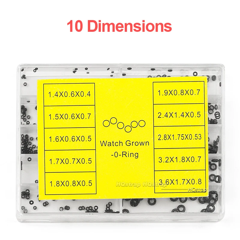 New Mini Rubber Washer O-Ring Watch Crown Waterproof Watches Seals Watch Gasket O-Ring Gaskets Part Watch Repair Tools Accessory