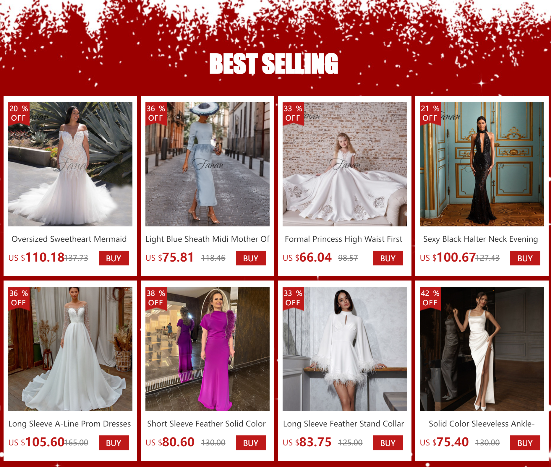 Customized sexy Fashion A-line Evening Dresses Intricate Sequined Sweep Train Three Quarter Sleeves Floor Length Formal Party Go