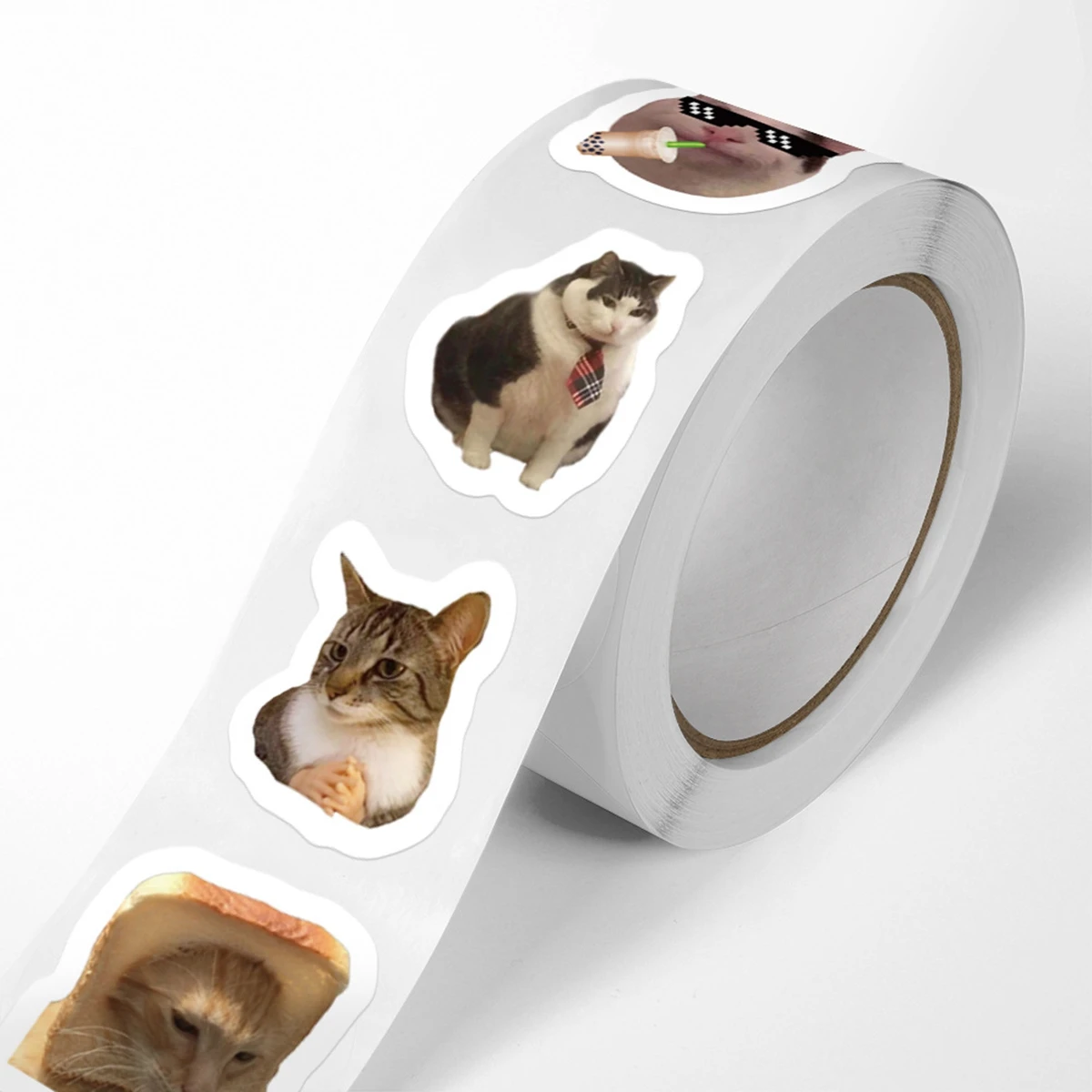 100-500pcs Cartoon Meme Cat Stickers For School Reward Stickers Classroom Decoration Encouragement Sticker For Student Teacher