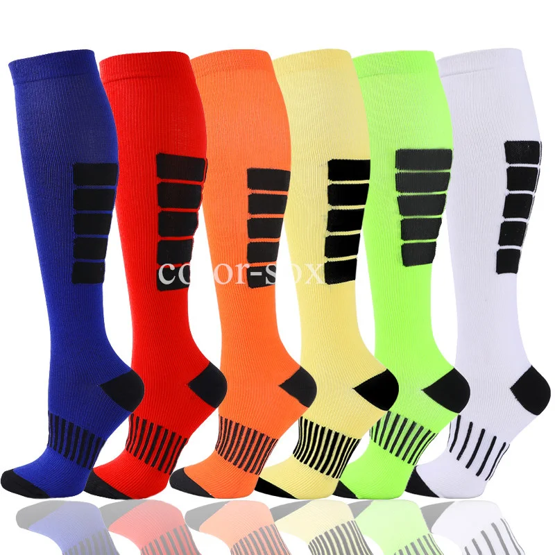 3/6 Pairs Free Shipping Compression Socks Women Medical Nursing Socks Varicose Veins Nurse Compression Socks For Sport Socks