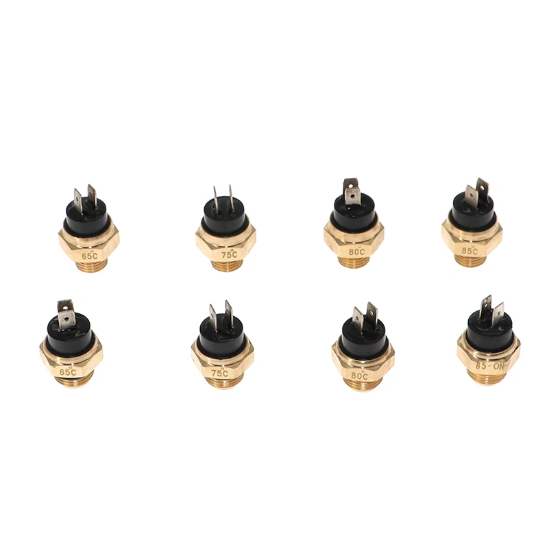 M14/M16 Motorcycle Electric Radiator Coolant Fan Water Temperature Thermostat Switch Temp Sensor For 125 150 200 250 300 400 450