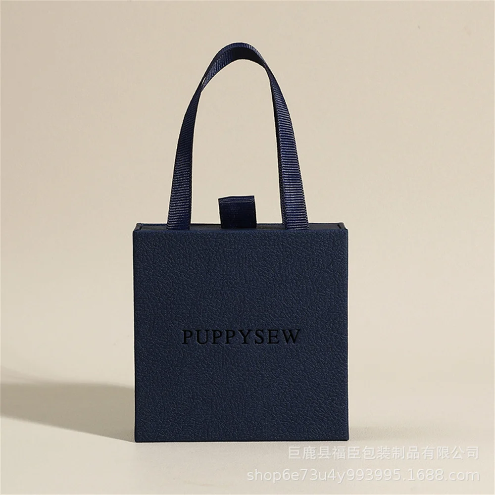 Drawer Paper Jewelry Box For Earrings Ring Pendant Bracelet Necklace Storage Display Case Portable Jewelry Packaging Box  New