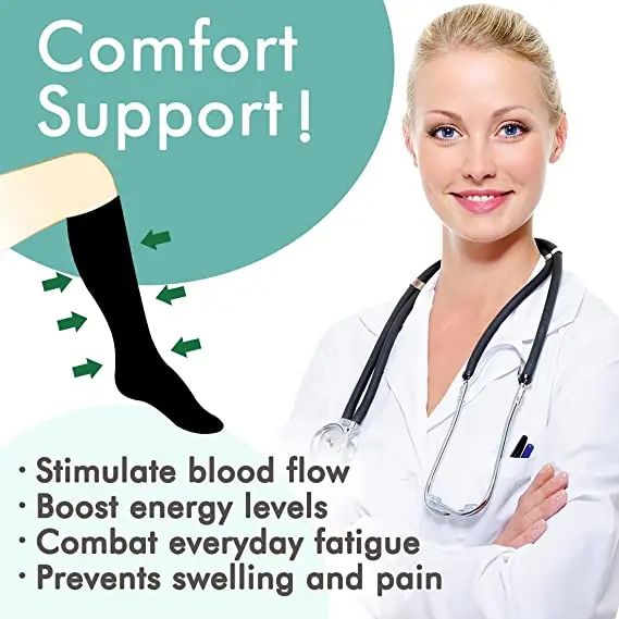 1/3 Pairs Compression Socks Sport Socks Medical Nursing Stockings Prevent Varicose Veins Socks Pregnancy Nursing Athletic Soccer