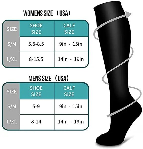 1/3 Pairs Compression Socks Sport Socks Medical Nursing Stockings Prevent Varicose Veins Socks Pregnancy Nursing Athletic Soccer