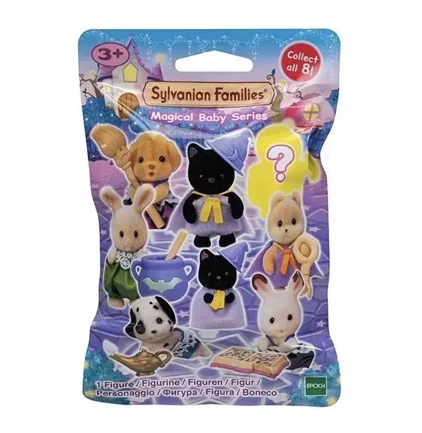 Sylvanian Families Anime Figures Magic Dress Up Cake blind bag Ternurines Sylvanian Families 1pc 16pcs Anime blind bag