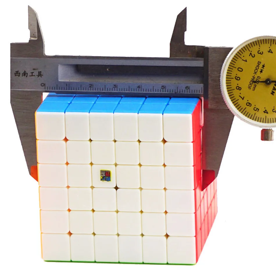Moyu Meilong 6x6 Magic Cube 61mm Size Stickerless 6x6x6 WCA Competition Learning&Educational Toys For Children Gift 6x6 v2 Cube