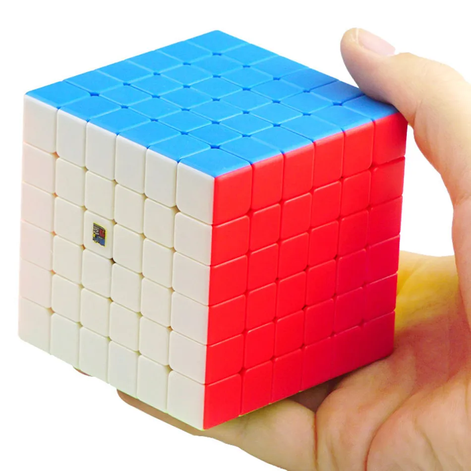 Moyu Meilong 6x6 Magic Cube 61mm Size Stickerless 6x6x6 WCA Competition Learning&Educational Toys For Children Gift 6x6 v2 Cube
