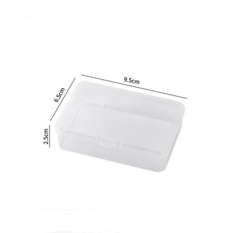 New Transparent  Photo Card Holder Box Idol Photo Storage Case Plastic Kpop Albums Photocard Small Card Collection Organizer