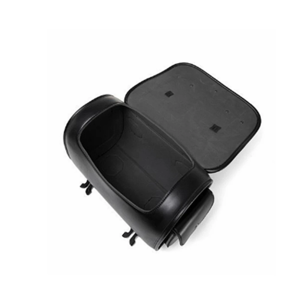 Motorcycle Bag Saddlebags PU Leather Front Fork Tail Saddle Bag Luggage For Harley Chopper Bobber Cruiser Sportster XL 883 1200