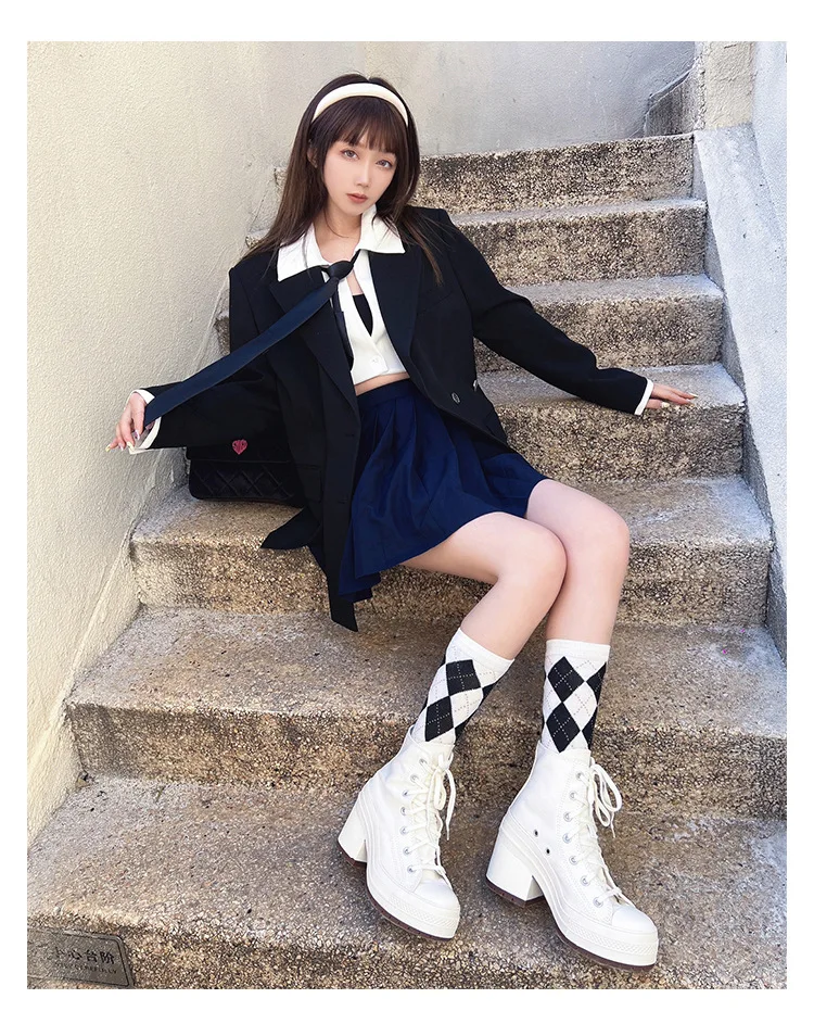 Women Platform Sneakers Canvas Shoes Personalized Luxry Heels Skateboard Lace Up Casual Fashion Outdoor Sneakers