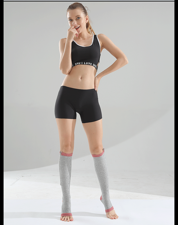 Zipper Compression Socks Men Women Knee Maternity High Socks Anti-Fatigue Stretchy Sox Outdoor Running Hiking Sports Socks YSZ01