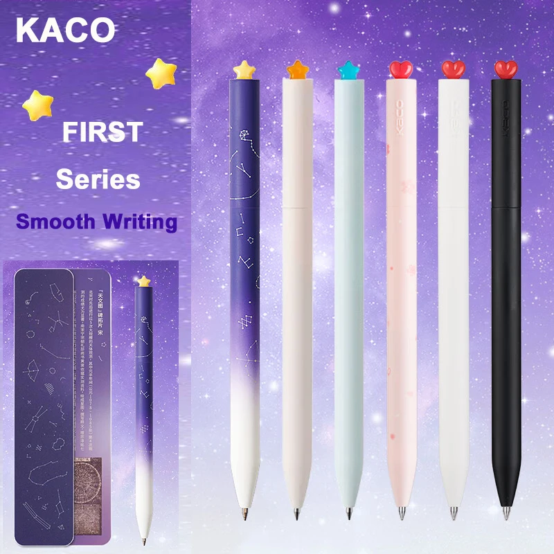 KACO 0.5mm MIDOT Gel Ink Pens, Quick-drying Press Smooth Writing Pen, High Volume for Taking Exams Grading Homework Doing Papers