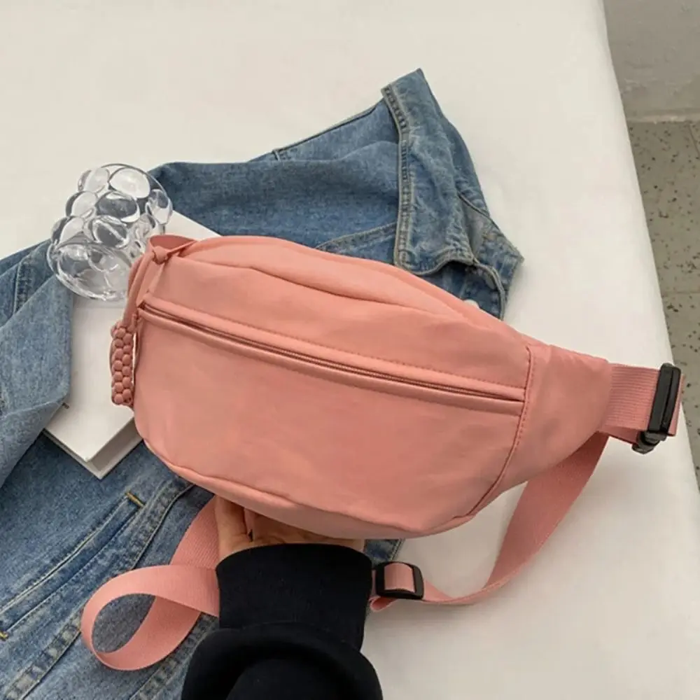 Half Moon Women's Chest Bag New Oxford Cloth Large Capacity Crossbody Bag Multifunctional Waterproof Waist Bags Travel