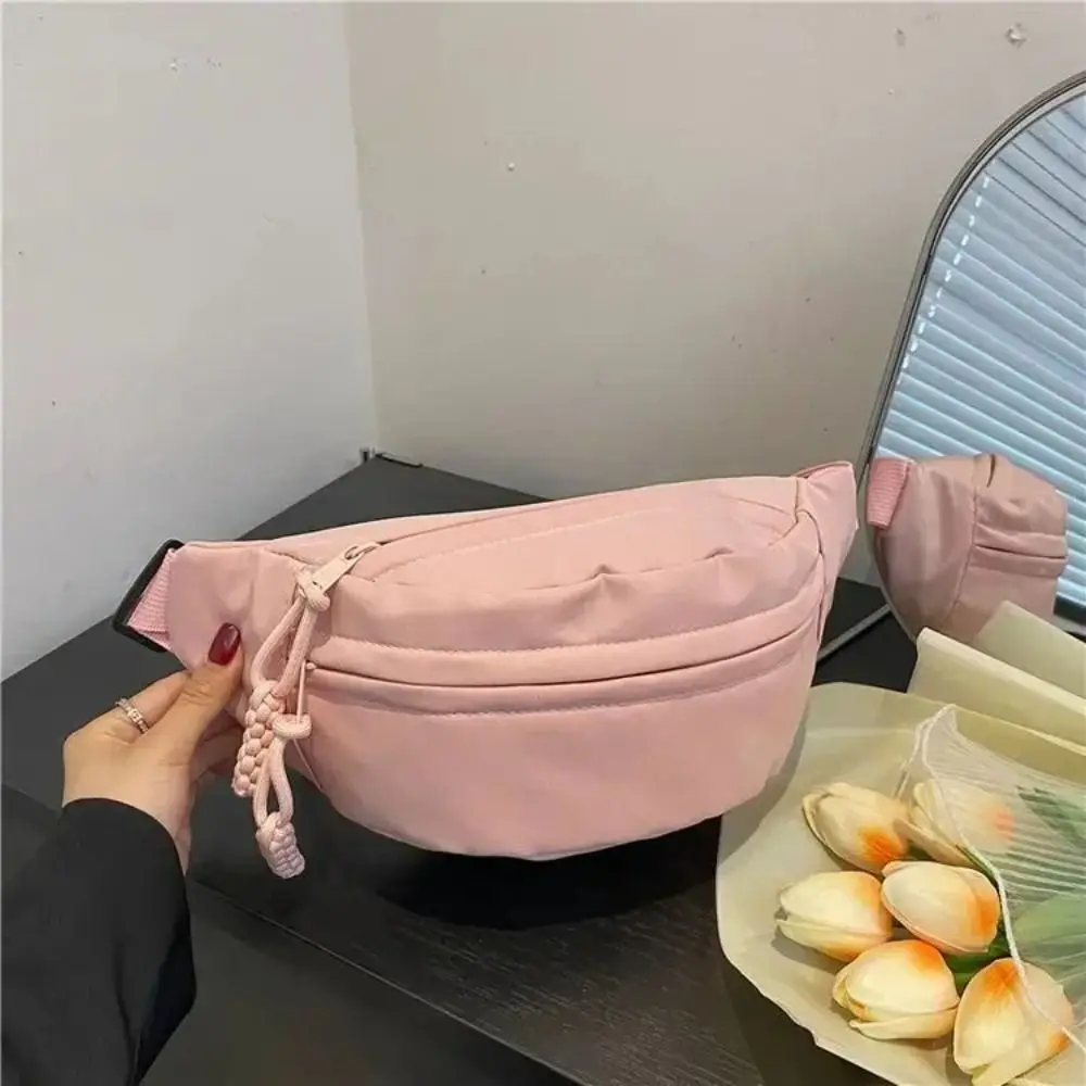 Half Moon Women's Chest Bag New Oxford Cloth Large Capacity Crossbody Bag Multifunctional Waterproof Waist Bags Travel