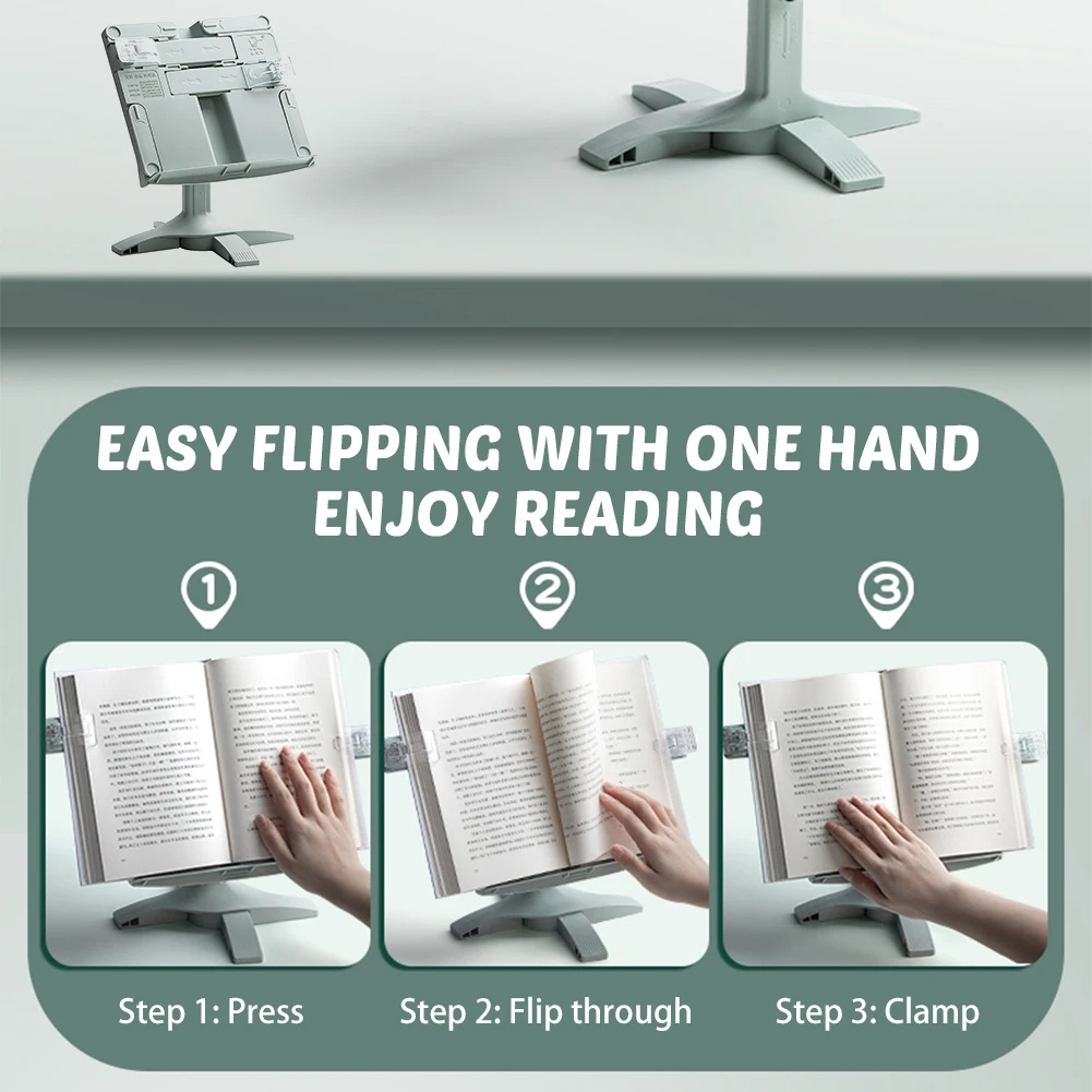 New Lifting Landing Reading Bookshelf Stand Adjustables Tablet Books Holder Multifunctional Bookstand for Home Office Study Room