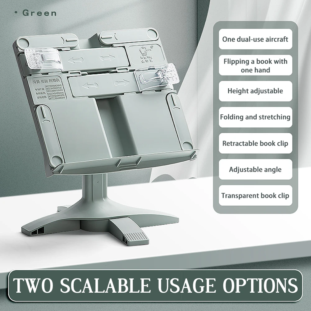 New Lifting Landing Reading Bookshelf Stand Adjustables Tablet Books Holder Multifunctional Bookstand for Home Office Study Room