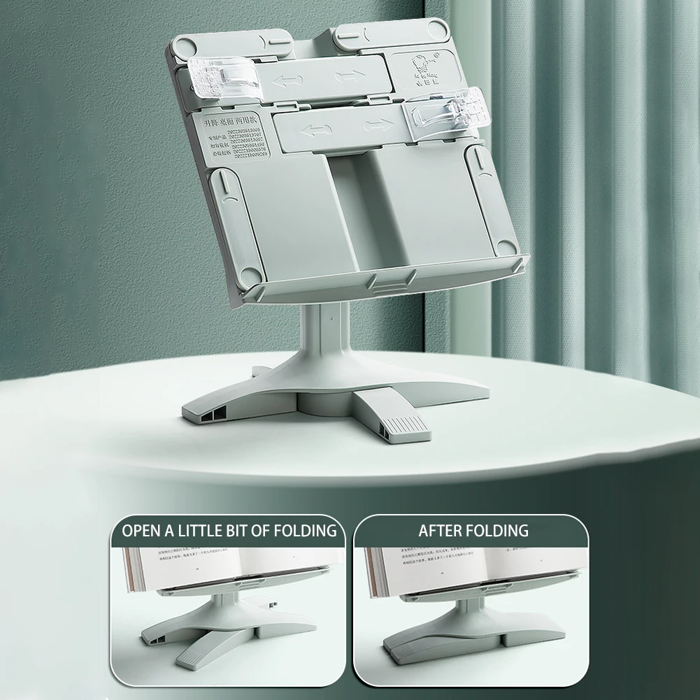 New Lifting Landing Reading Bookshelf Stand Adjustables Tablet Books Holder Multifunctional Bookstand for Home Office Study Room