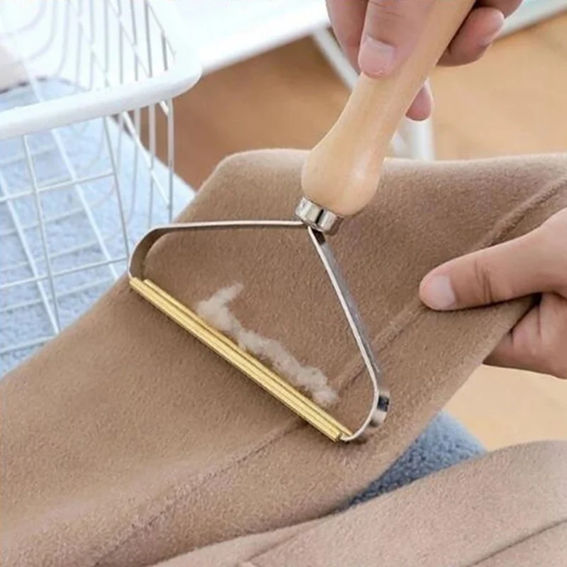 Portable Lint Remover Pet Hair Remover Brush Carpet Wool Coat Clothes Lint Pellet Manual Shaver Removal Scraper Cleaning Tool