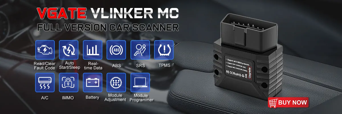 Vgate VLinker FS USB ELM327 For Ford FORScan For Mazda HS MS CAN ELM327 OBD2 Car Diagnostic Scanner Interface Tools OBDII