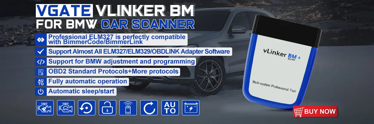 Vgate VLinker FS USB ELM327 For Ford FORScan For Mazda HS MS CAN ELM327 OBD2 Car Diagnostic Scanner Interface Tools OBDII